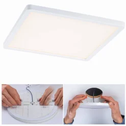 Plafoniera VariFit AREO LED DIM 16W 1400lm 3000K 230x230mm IP44 230V biały matowy / tworzywo sztuczne (PL93054) - PAULMANN