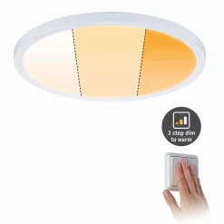 Plafoniera VariFit AREO LED DIM 16W 1400lm 2000-4000K okrągła 230mm IP44 230V biały matowy / tworzywo sztuczne (PL92990) - PAULMANN
