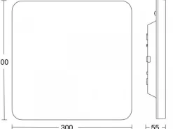 Plafoniera wewnętrzna IP 40 z czujnikiem ruchu i zmierzchu LED RSPRO R20Q BASIC SC WW (ST067847) - STEINEL