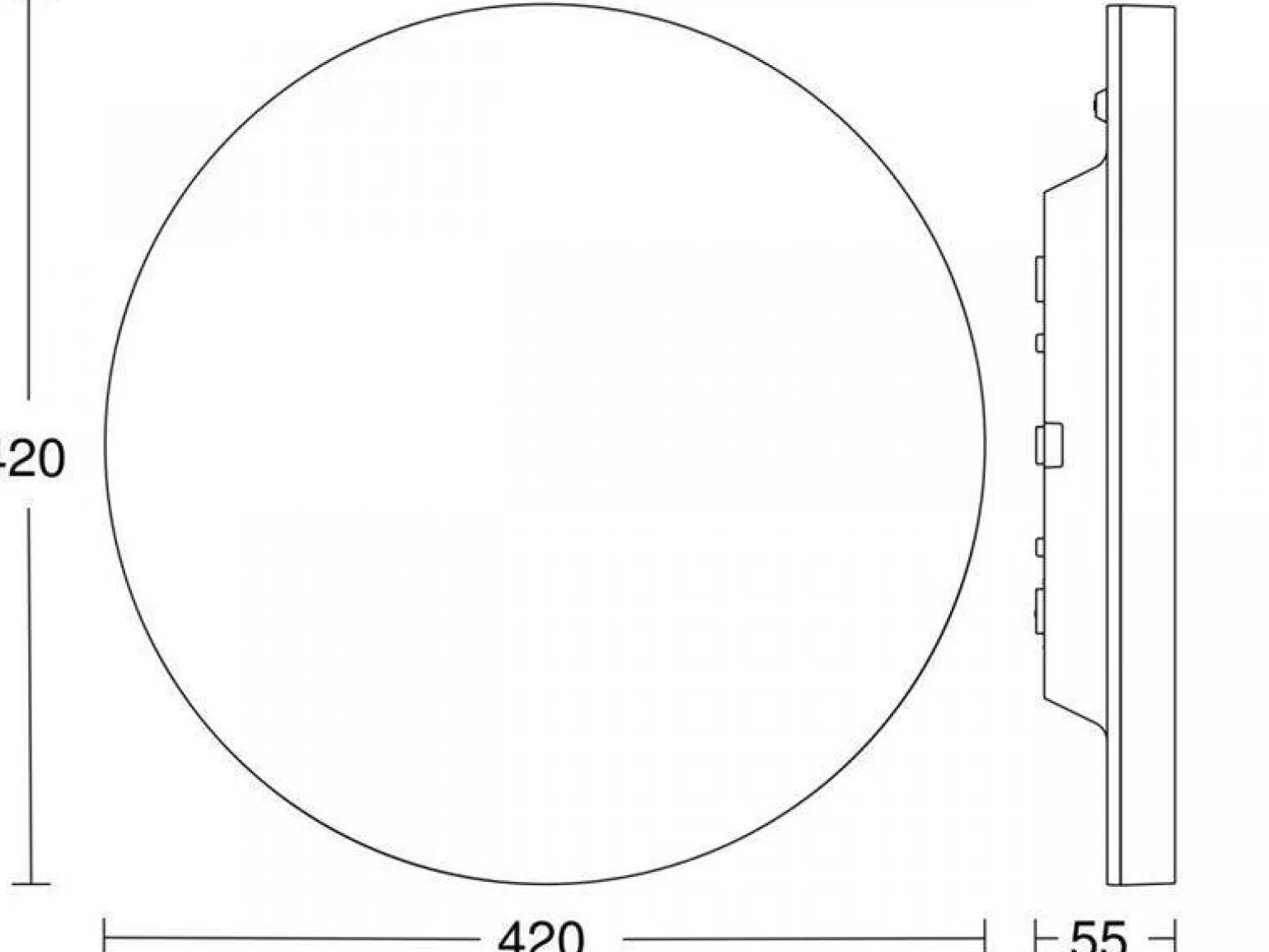 Plafoniera wewnętrzna IP 40 z czujnikiem ruchu i zmierzchu LED RS PRO R30 PLUS SC WW (ST067793) - STEINEL