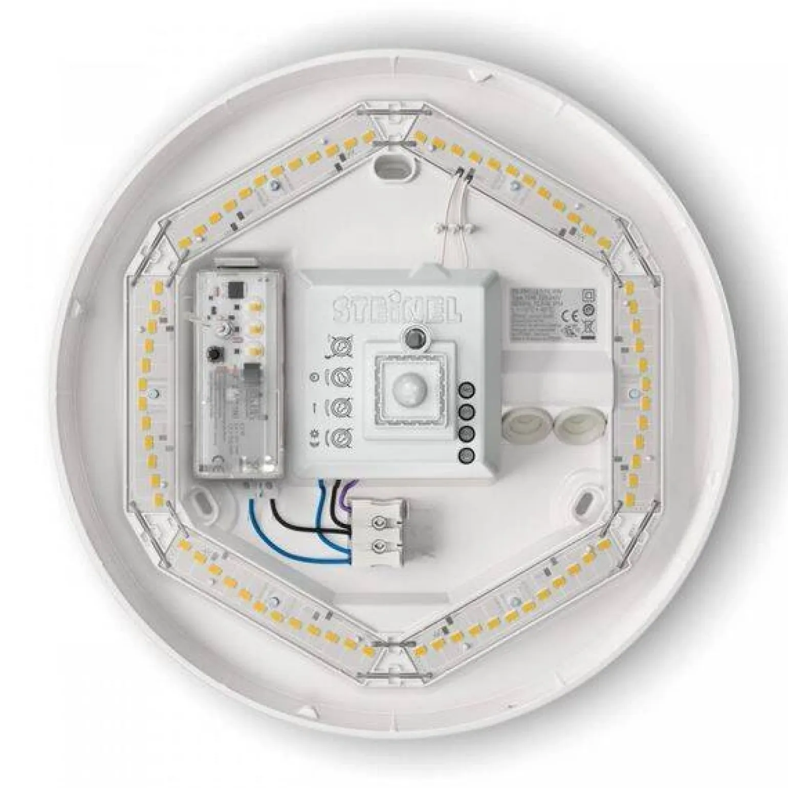 Plafoniera wewnętrzna IP 40 z czujnikiem ruchu i zmierzchu LED RS PRO R10 BASIC SC WW (ST067816) - STEINEL