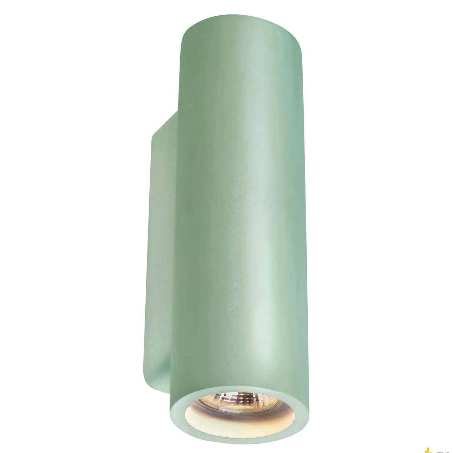 PLASTRA, lampa ścienna, QPAR51, okrągła, Tube, biały gips, maks. 70W (148060) - SLV