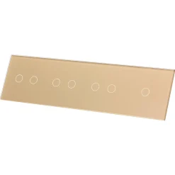 Poczwórny złoty panel szklany (701222-63) LIVOLO