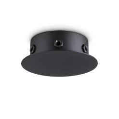Podsufitka ACCESSORI Czarny (ROSONE_MAGNETICO_6_LUCI_NERO) - Ideal Lux