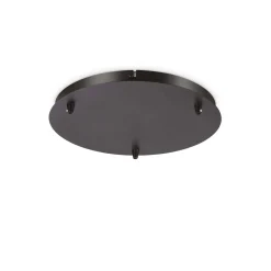 Podsufitka ACCESSORI Czarny (ROSONE_STANDARD_3_LUCI_NERO) - Ideal Lux