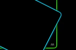 Podświetlana podkładka pod myszkę RGB 450 x 400 mm (LV9292) - LVN SYSTEM