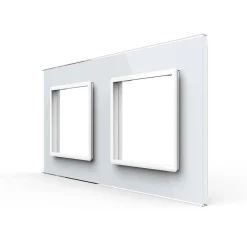 Podwójna ramka szklana w kolorze Złotym (GPF-2-63) LIVOLO