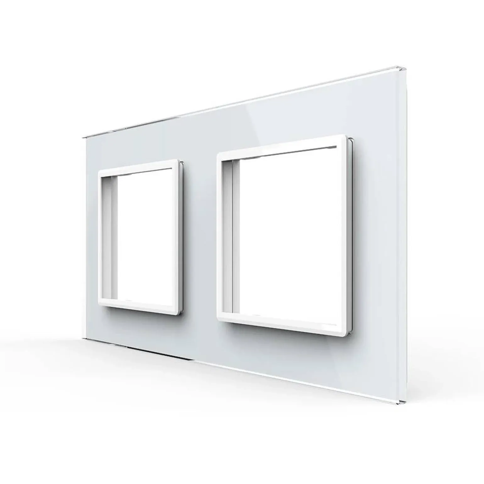 Podwójna ramka szklana w kolorze Różowym (GPF-2-67) LIVOLO