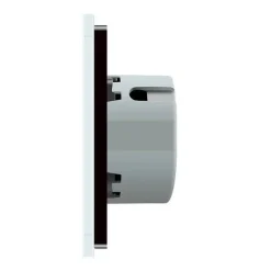 Podwójny dotykowy panel szklany w kolorze Zielonym 2+1 (VL-C7012-68) LIVOLO