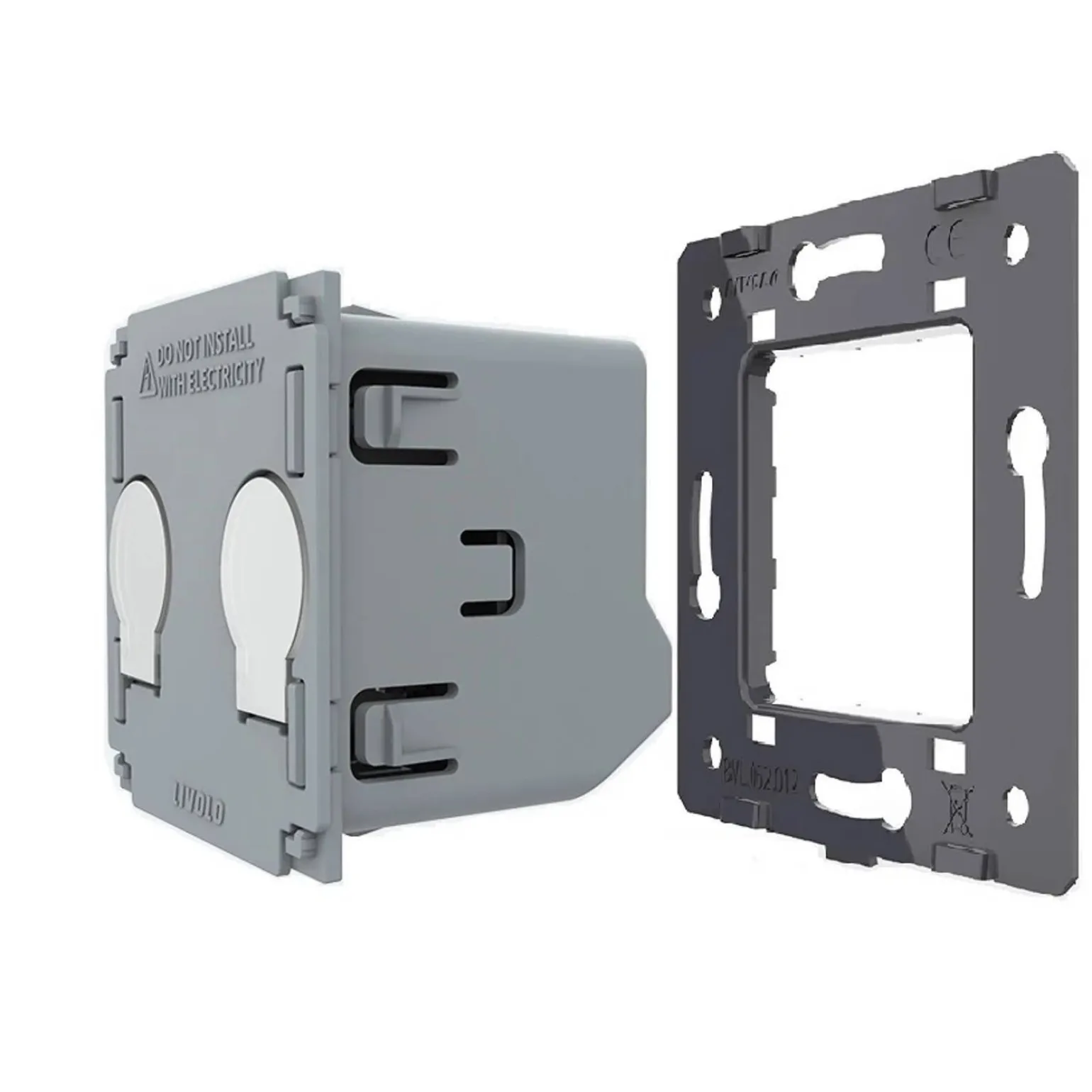 Podwójny dotykowy panel szklany w kolorze Zielonym 2+1 (VL-C7012-68) LIVOLO