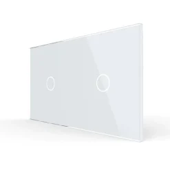 Podwójny panel szklany w kolorze Złotym (7011-63) LIVOLO