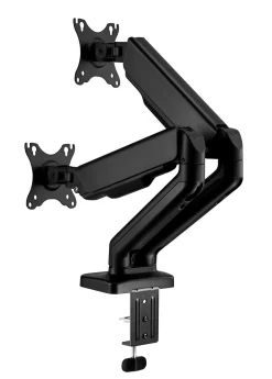 Podwójny uchwyt do mocowania monitora, z funkcją full motion, z gazową sprężyną M2 Pro (LV0664) - LVN SYSTEM