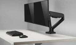 Podwójny uchwyt do mocowania monitora, z funkcją full motion, z gazową sprężyną M2 Pro (LV0664) - LVN SYSTEM