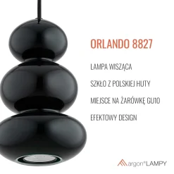 Pojedyncza lampa wisząca ORLANDO (8827) - Argon