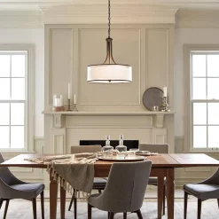 Pojedyncza lampa wisząca Lacey (KL-LACEY-P-L-MB) - Elstead Lighting