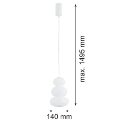 Pojedyncza lampa wisząca ORLANDO (8824) - Argon