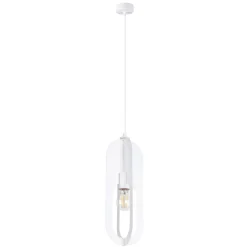 Pojedyncza lampa wisząca do kuchni NICUS 1 biała (SL.1360) - Sollux Lighting