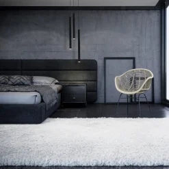 Pojedyncza Lampa Wisząca Elin 1xLED czarna IP44 (PL0123-BK) - Yaskr