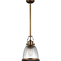 Pojedyncza lampa wisząca Hobson (FE-HOBSON-P-M-AB) - Elstead Lighting