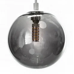 Pojedynczy klosz BUBBLES Szkło SHADE D15 Dymiony (AZ5885) - Azzardo