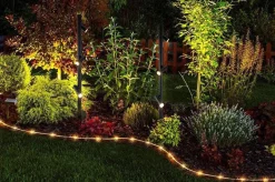 Pojedynczy słupek ogrodowy Gosen 1 - Antracyt (600 mm) (9909) - Shilo Garden