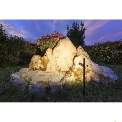 Pojedynczy słupek wbijany w grunt HELIA SLIM Pole (1007868) - SLV