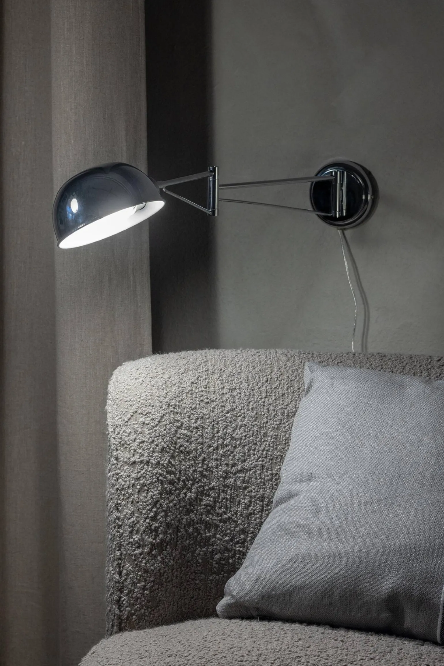 PORTLAND Wall 1L Chrome (108623) Markslojd