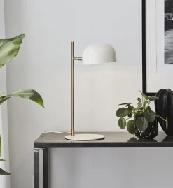 POSE Stołowa 1L Biała/Złoty Szczotkowany