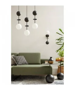 Potrójna lampa sufitowa pająk OIO A3 czarna (OIA322P0) - Ummo