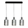 Potrójna lampa wisząca Arcadia Black 3xE27 (ML1819) - Milagro