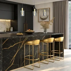 Potrójna lampa wisząca Arcadia Gold 3xE27 (ML1817) - Milagro