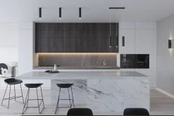 Potrójna Lampa wisząca LAGOS 3 czarny (SL.0329) - Sollux