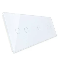 Potrójny panel szklany w kolorze białym (70212-61) LIVOLO