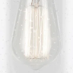 Półplafon Winslow - 1 źródło światła - Naturalny mosiądz (KL-WINSLOW-SF-NBR) - Elstead Lighting