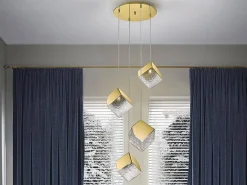 Priscila lampa wisząca 4L (720403) - Schuller