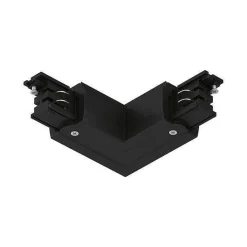 ProRail3 łącznik L uziem zewn Czarny 230V metal/tworzywo sztuczne 3-faz (PL91374) - Paulmann