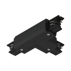 ProRail3 łącznik T uziem prawy Czarny 230V metal/tworzywo sztuczne 3-faz (PL91381) - Paulmann