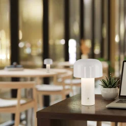 Przenośna, ładowalna lampa AGNES biała (19190-16) - Paul Neuhaus