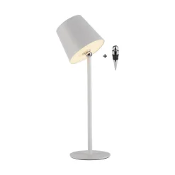 Przenośna, ładowana lampa stołowa BOTERIA BIAŁY (19251-16) - Paul Neuhaus