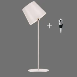 Przenośna, ładowana lampa stołowa BOTERIA BIAŁY (19251-16) - Paul Neuhaus