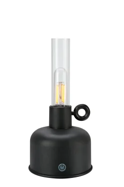 Przenośna ładowana lampa zewnętrzna ASTRID Rechargeable Table Black B/O (108919) Markslojd