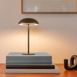 Przenośna lampa stołowa MROOM LED IP65 czarna (26576-M930-D9-TD-12) - Aqform