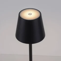 Przenośna LAMPA STOŁOWA USB EURIA CZARNA (19250-18) - Paul Neuhaus