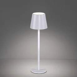 Przenośna LAMPA STOŁOWA USB EURIA Biała (19250-16) - Paul Neuhaus