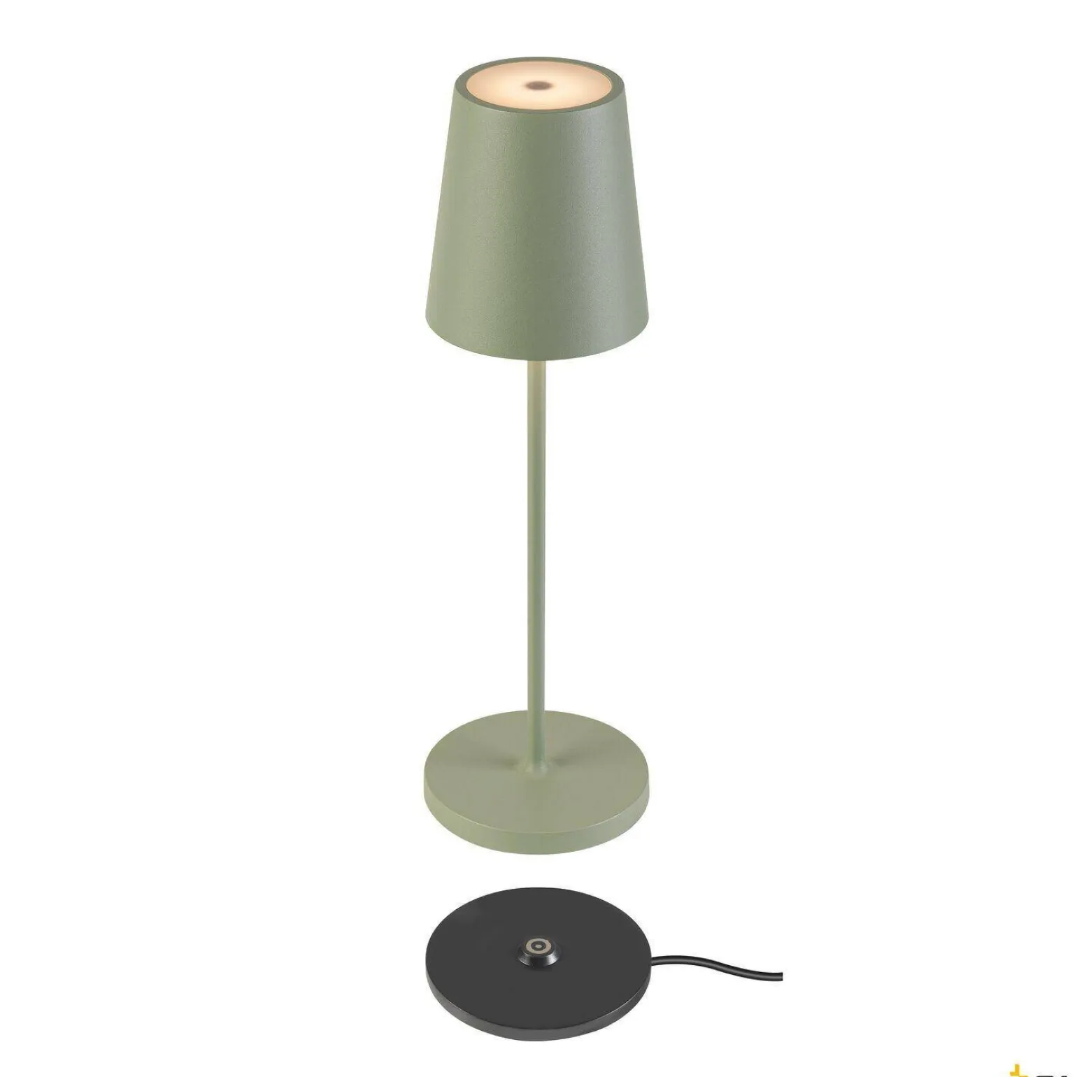 Przenośna lampa VINOLINA TWO 2200/2700/3000 K, TOUCH, zielona (1007696) - SLV