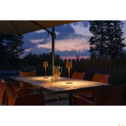 Przenośna lampa VINOLINA TWO 2200/2700/3000 K, TOUCH, kolor rdzy (1007695) - SLV