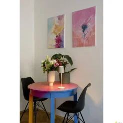 Przenośna lampa VINOLINA TWO 2200/2700/3000 K, TOUCH, biała (1007692) - SLV