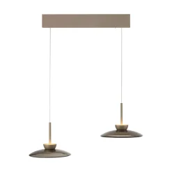 PURE MOON LAMPA WISZĄCA BRĄZOWY (2194-97) - Paul Neuhaus