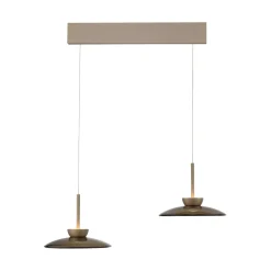 PURE MOON LAMPA WISZĄCA BRĄZOWY (2194-97) - Paul Neuhaus