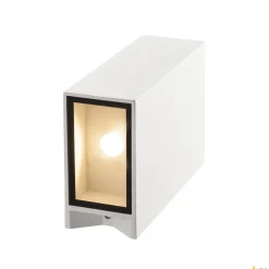 QUAD 2 XL, lampa ścienna, LED, 3000K, IP44, kwadratowa, up/down, biała, 3,2W (232441) - SLV